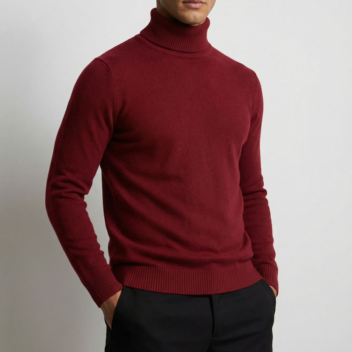 Bayer Modehaus - Herren Rollkragenpullover aus Feinstrick, klassisch geschnitten - Produktbild 9