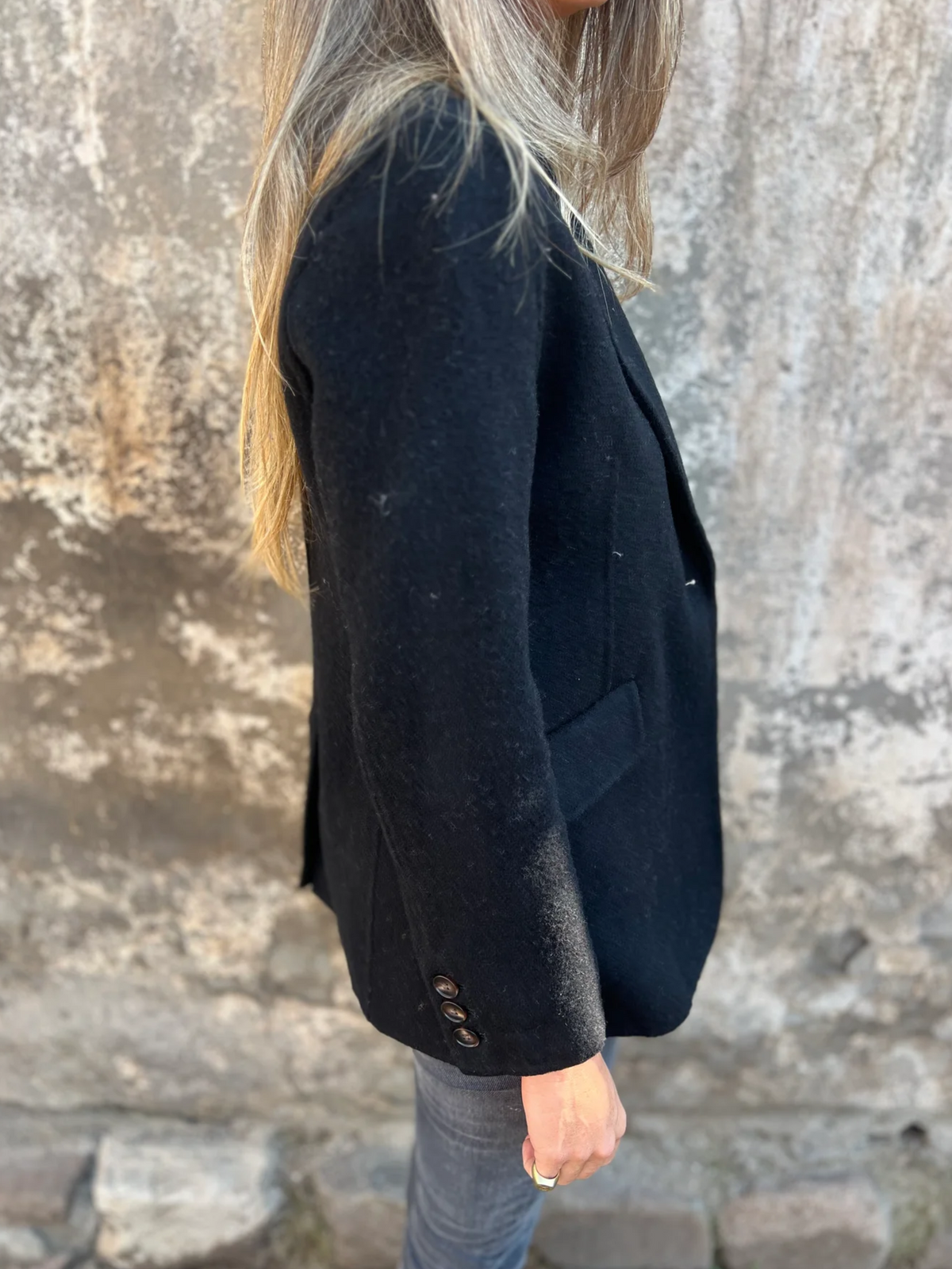 Bayer Modehaus - Damen Blazer mit Reverskragen, einreihig, hüftlang - Produktbild 6