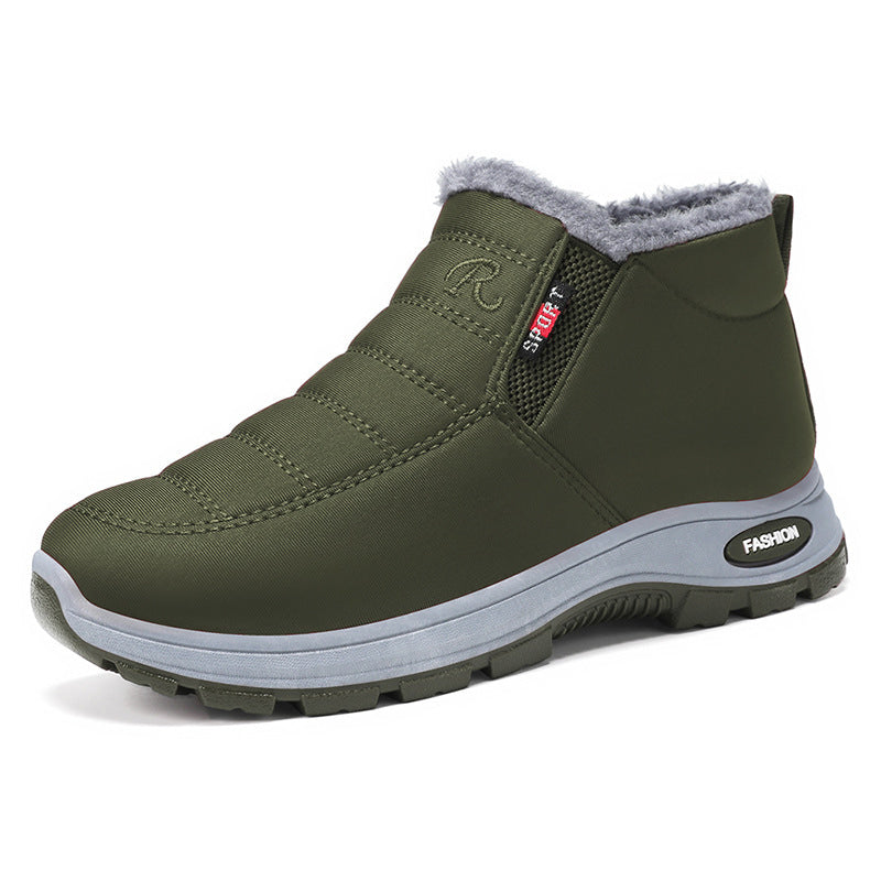 Boots mit Futter in Schlupfform für Damen