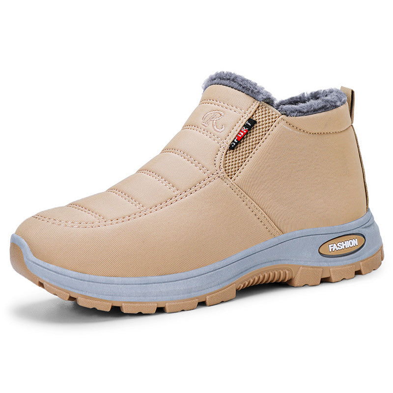 Boots mit Futter in Schlupfform für Damen