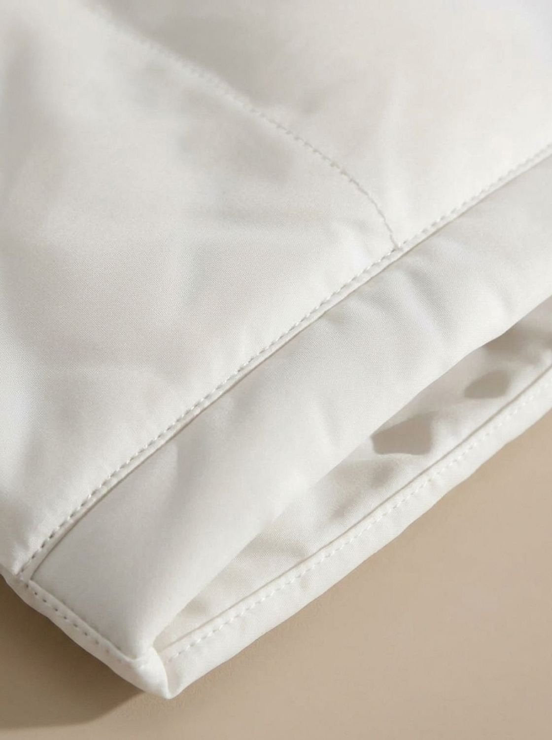 Daunenjacke Damen mit Sherpa-Fleece-Futter und Kapuze, hüftlang