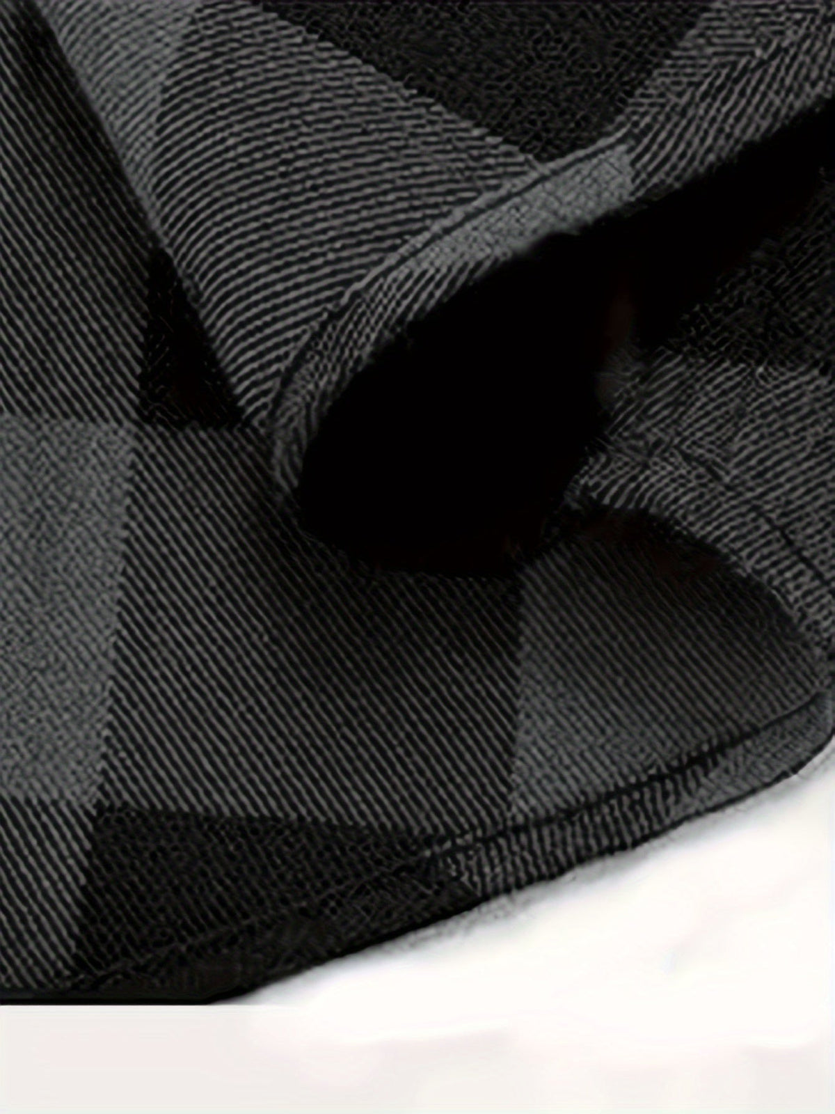 Flanellhemd mit Blockkaro und Brusttaschen für Herren