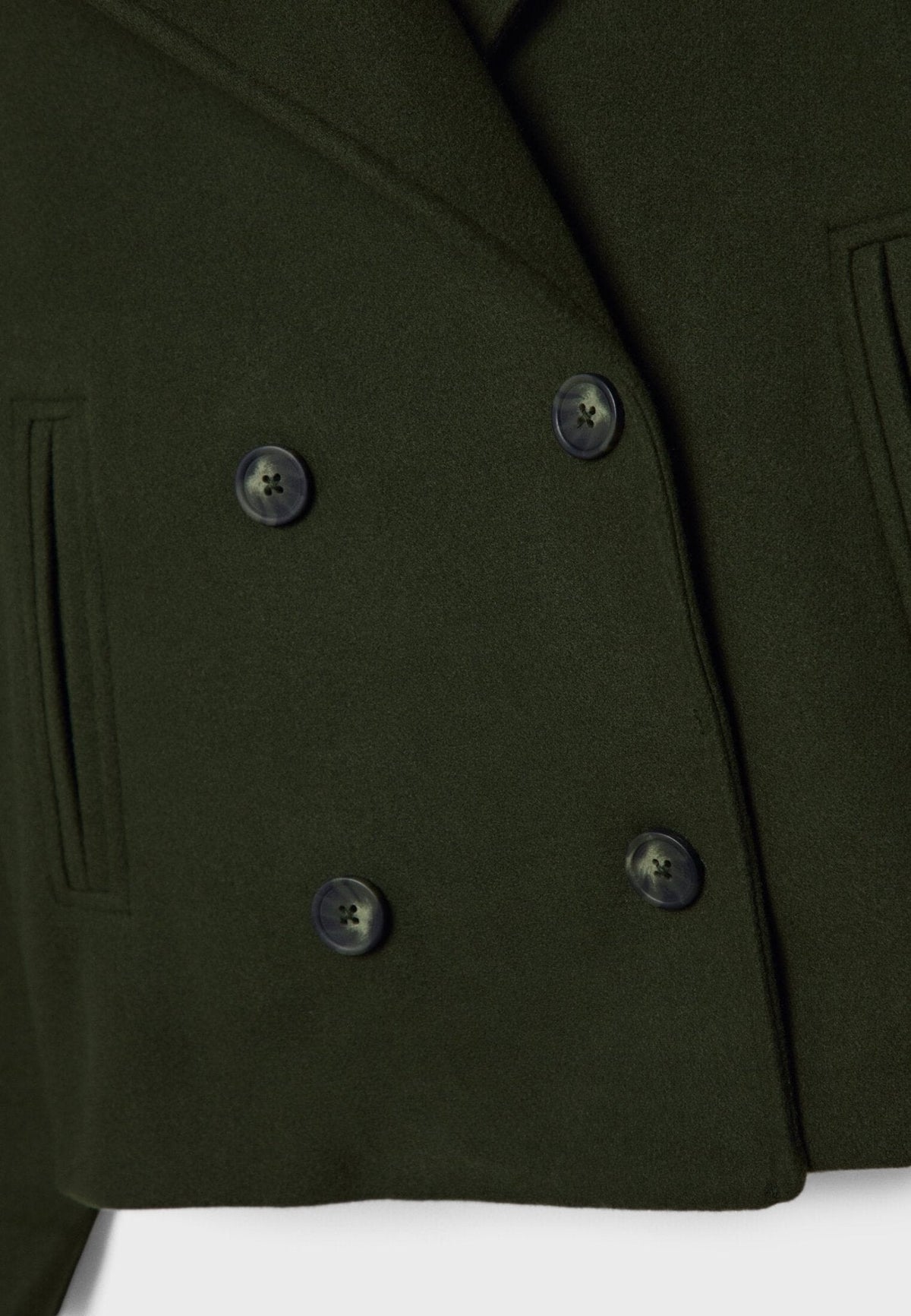 Jacke mit Kurzschnitt und Reverskragen für Damen
