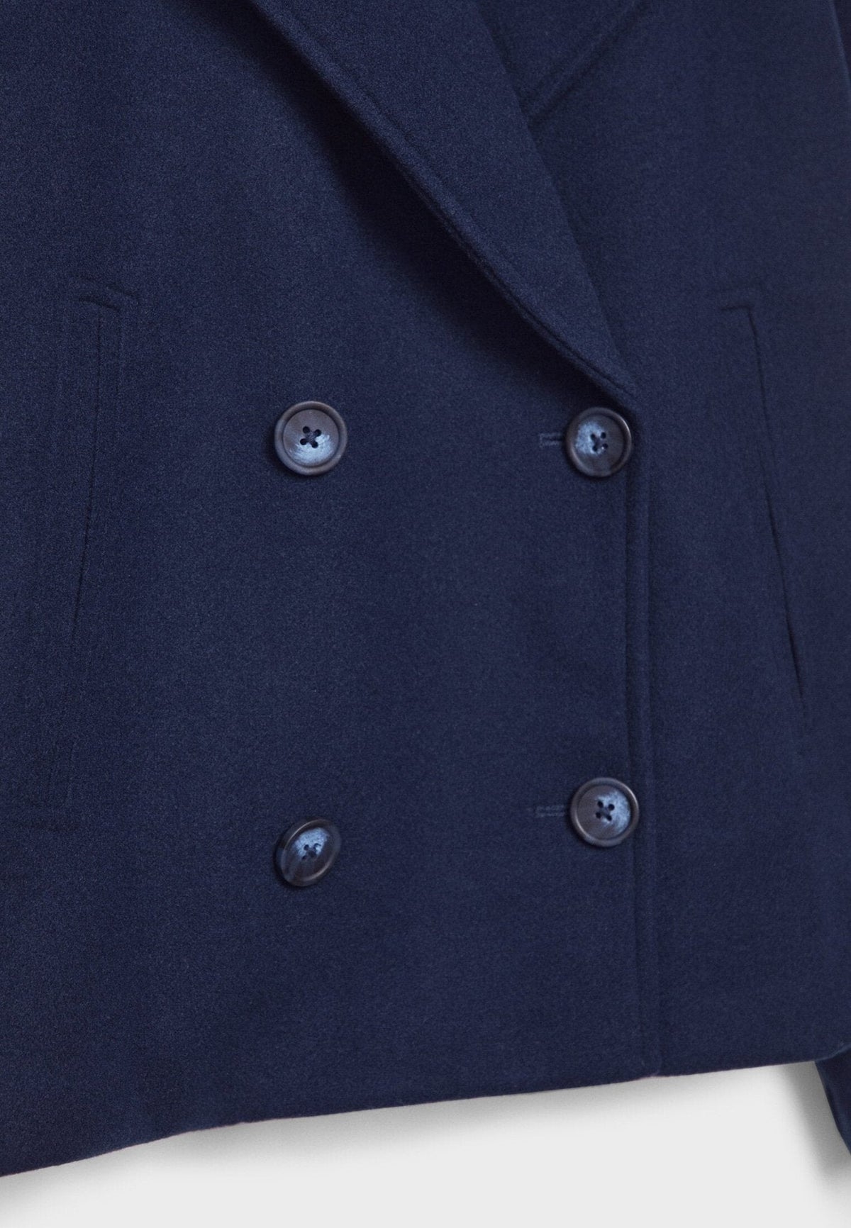 Jacke mit Kurzschnitt und Reverskragen für Damen