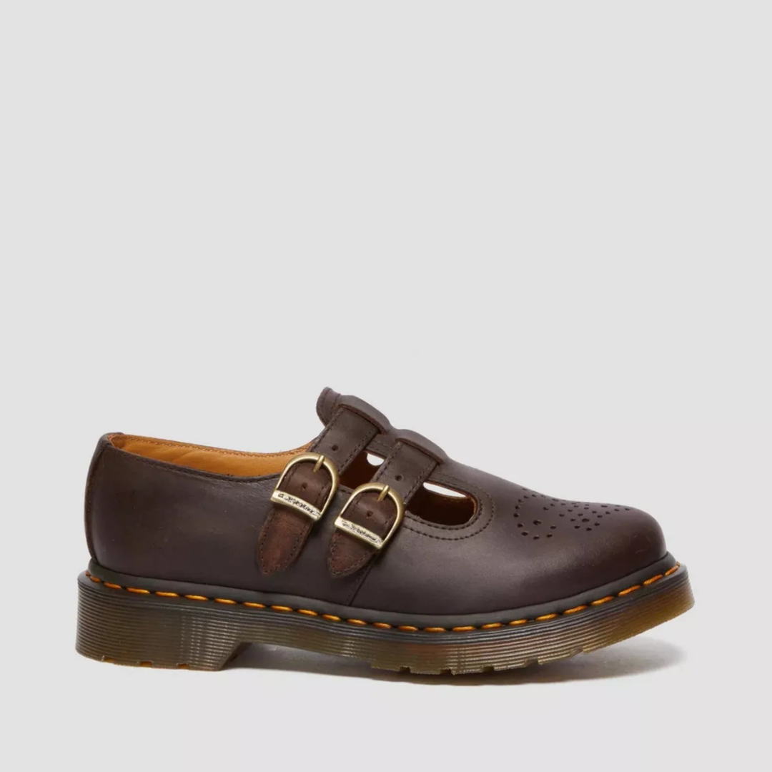 Mary Jane Schuhe mit Herzlochung und Schnallen für Damen