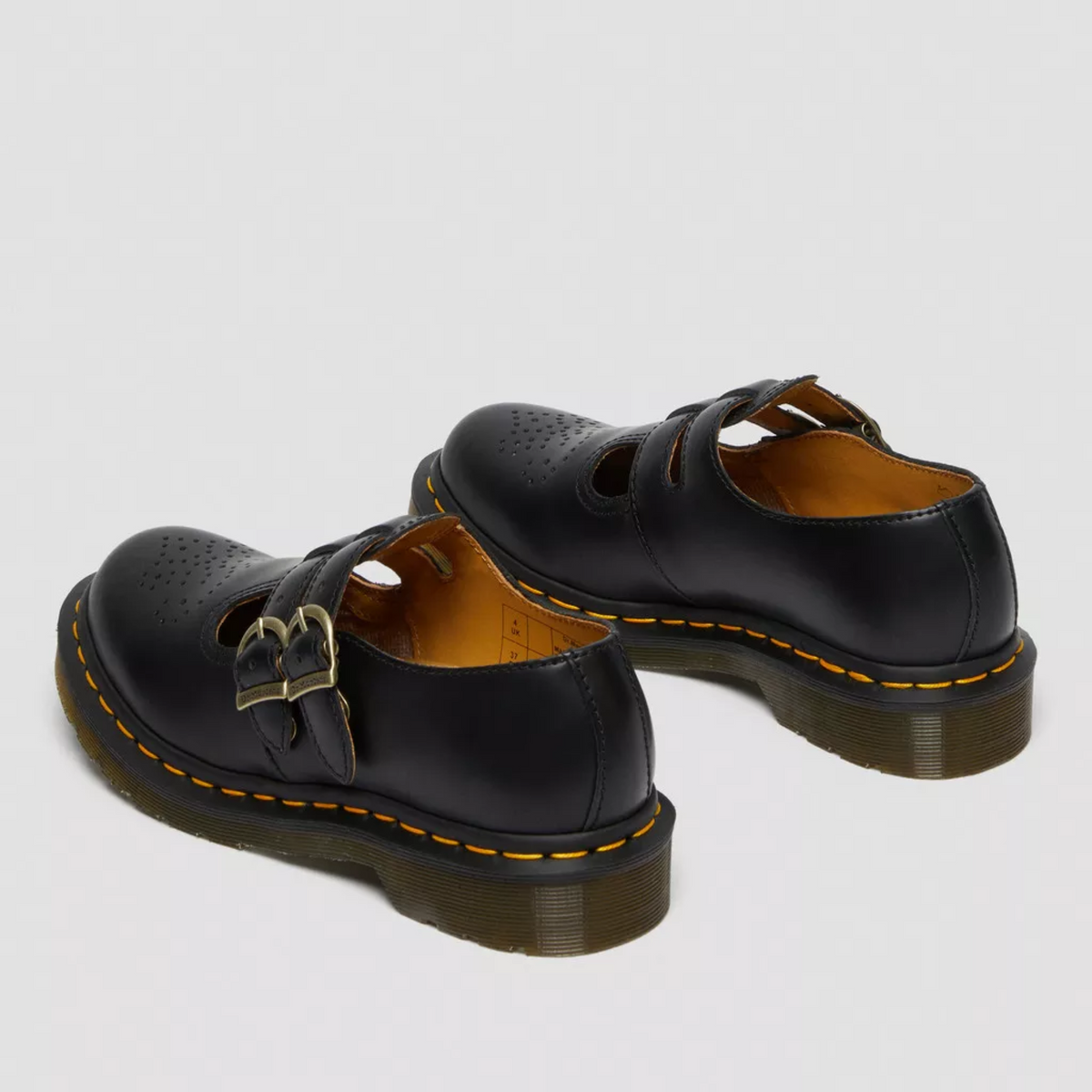 Mary Jane Schuhe mit Herzlochung und Schnallen für Damen