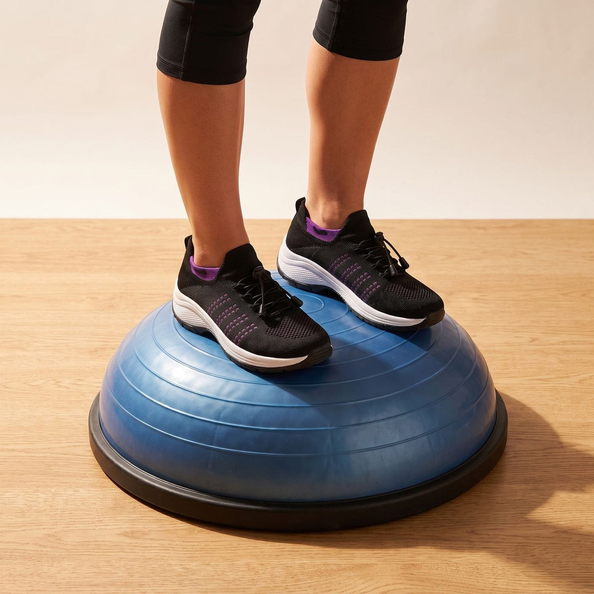 Orthopädische Schuhe Damen aus Strick mit Plateau, atmungsaktive Sneaker