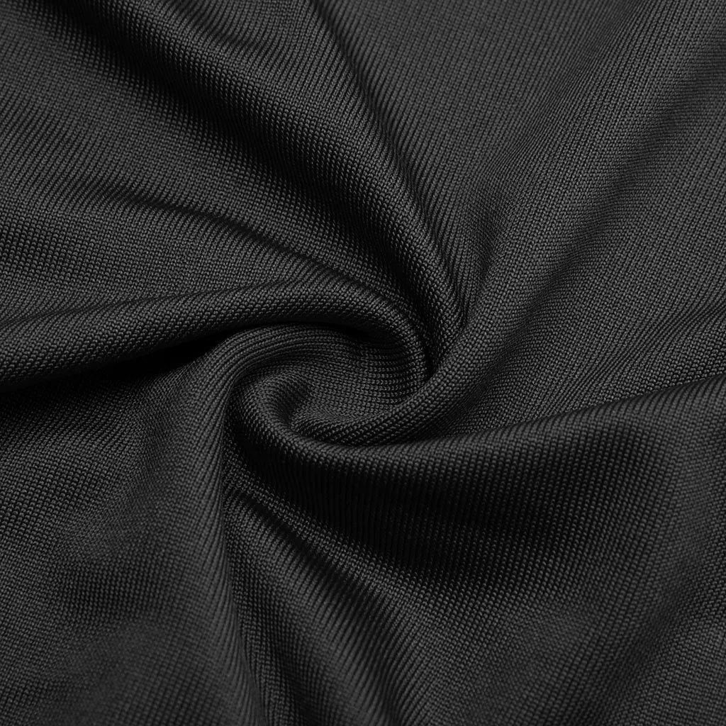 Pailletten Kleid knielang mit Rundhalsausschnitt für Damen