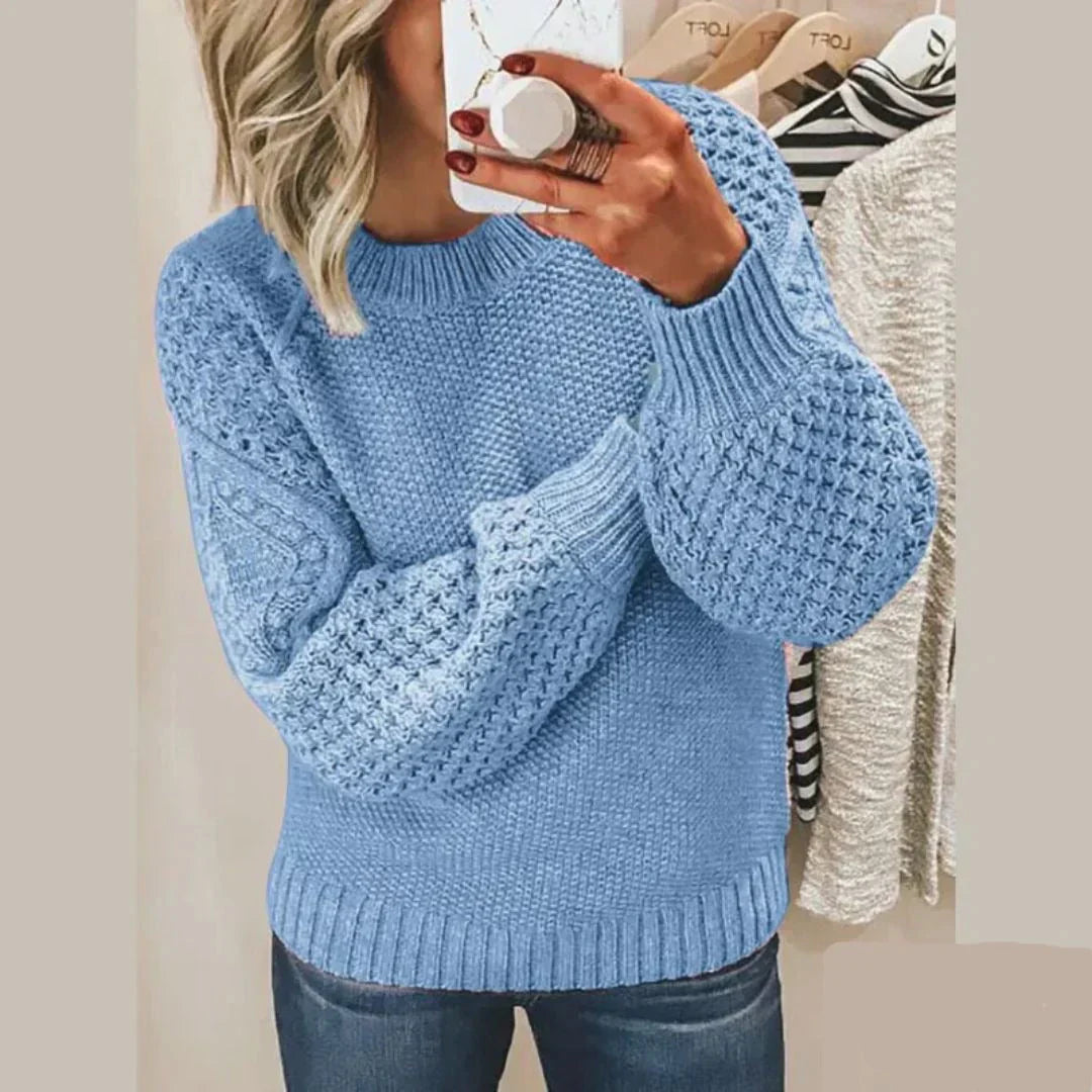 Pullis Damen Pullover in weichem Material mit lockerer Passform