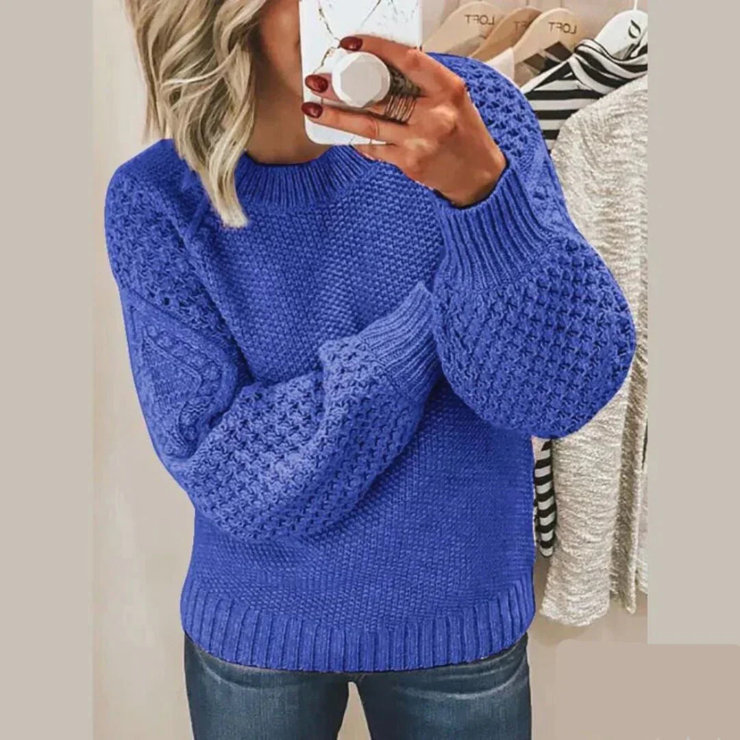 Pullis Damen Pullover in weichem Material mit lockerer Passform