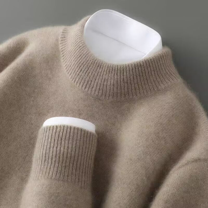 Pullis Damen Strickpullover mit Rundhals und lockerer Passform