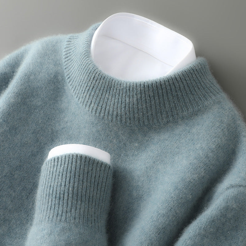 Pullis Damen Strickpullover mit Rundhals und lockerer Passform