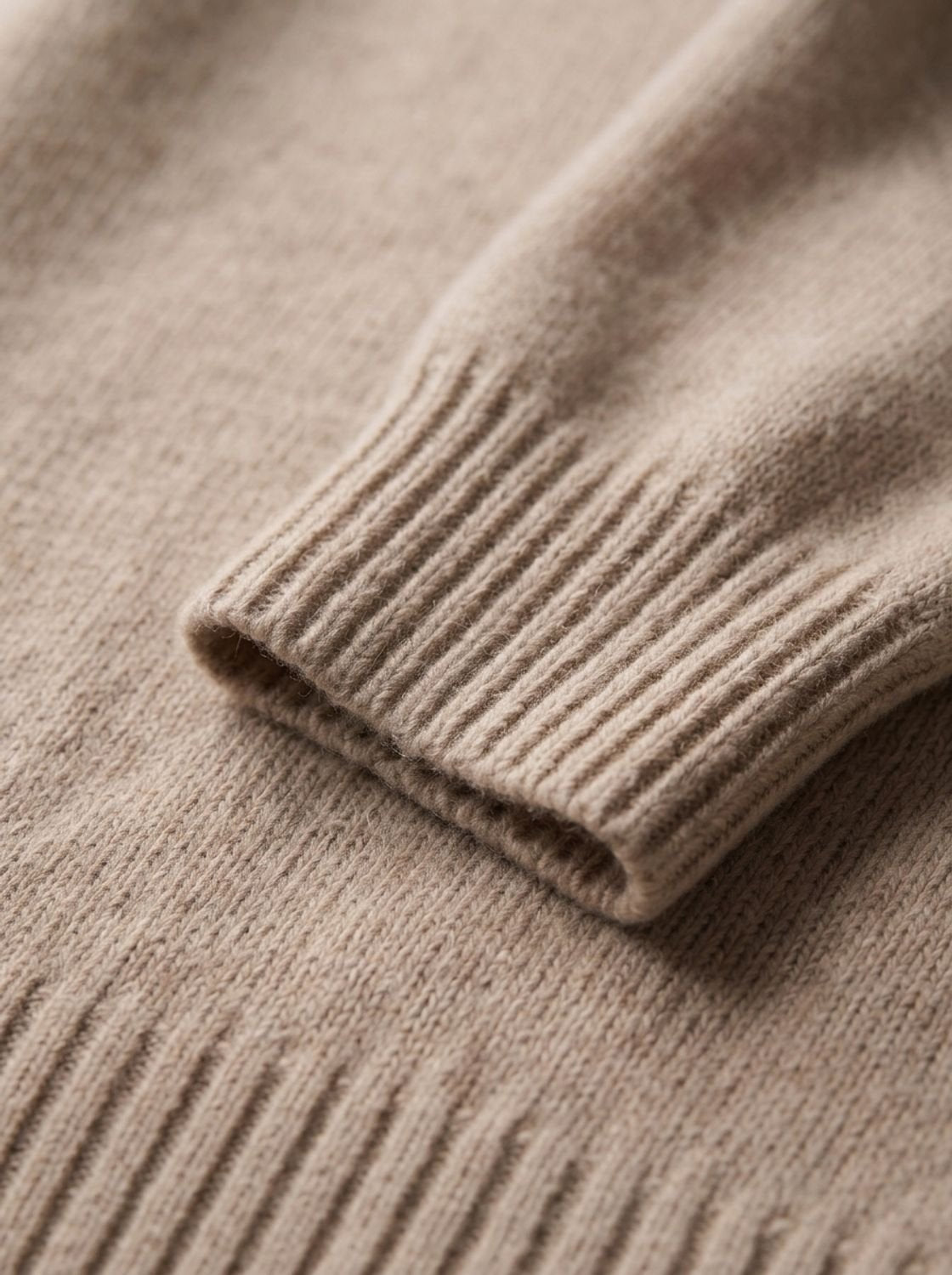 Rollkragenpullover Damen aus reinem Kaschmir, Oversize für Winter