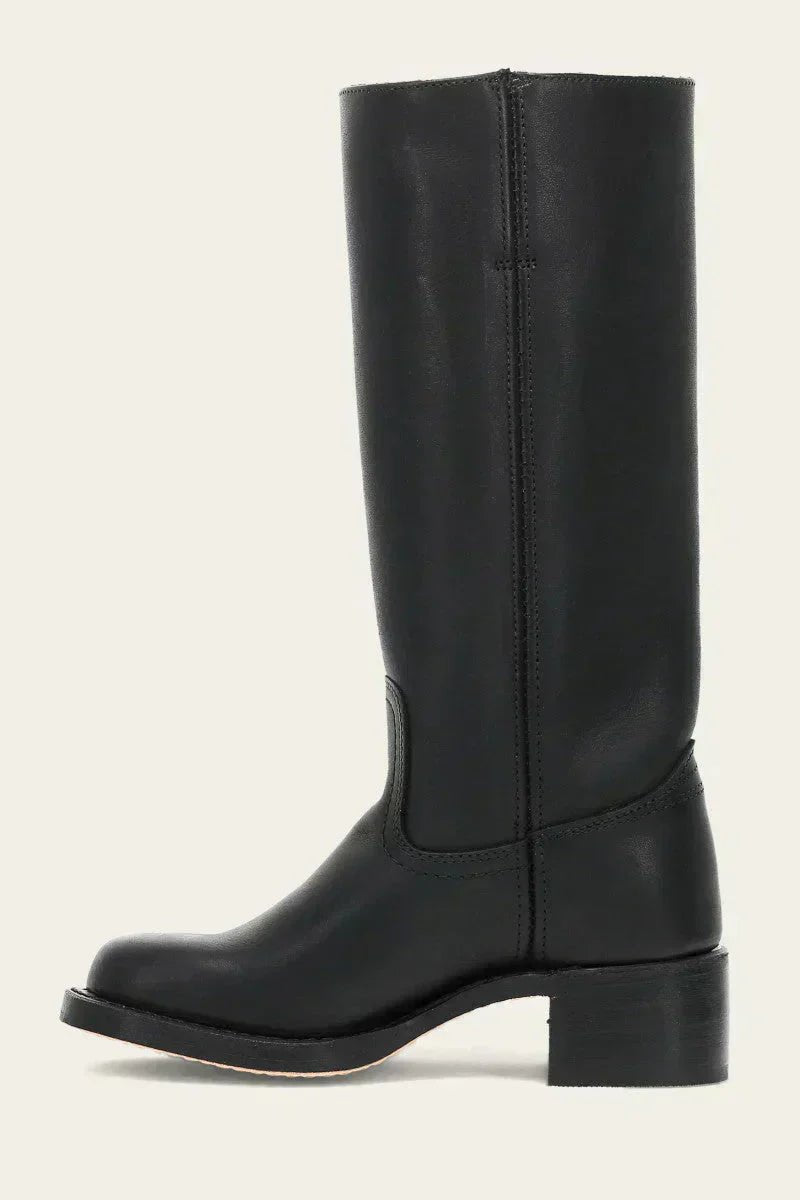 Stiefel mit kniehohem Schaft und Blockabsatz für Damen - Ansicht 14
