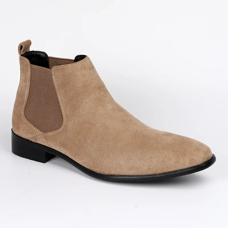 Stiefelett Herren Chelsea Boots knöchelhoch zum Hineinschlüpfen