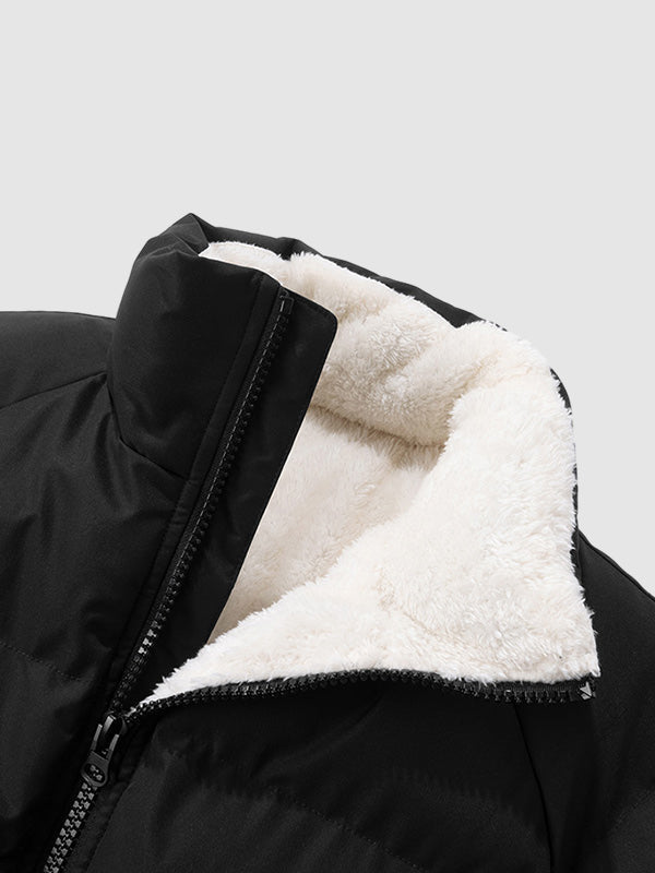 Winterjacke mit Futter und bequemem Schnitt für Herren
