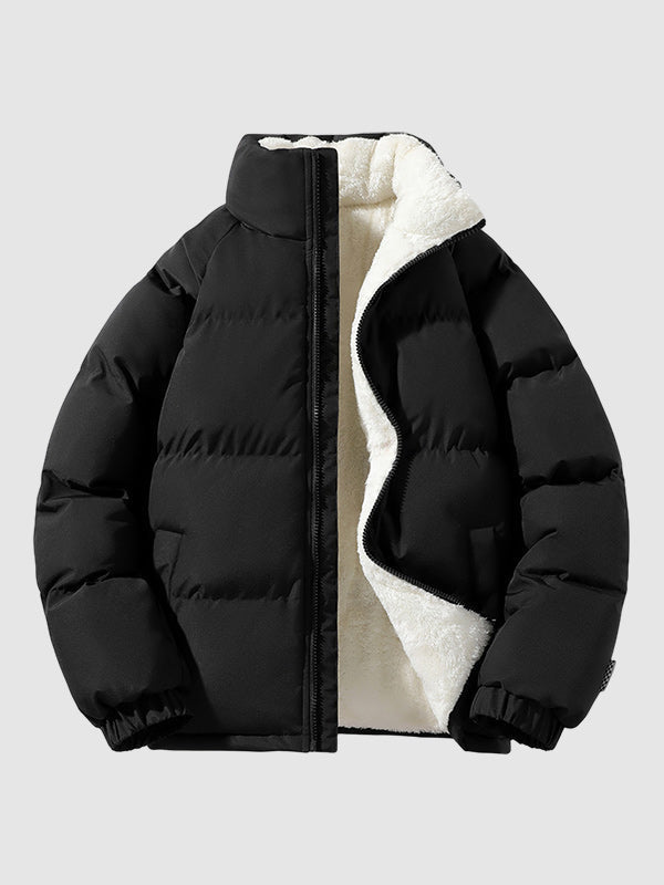 Winterjacke mit Futter und bequemem Schnitt für Herren