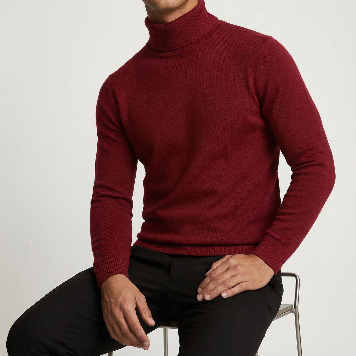 Bayer Modehaus - Herren Rollkragenpullover aus Feinstrick, klassisch geschnitten - Produktbild 7