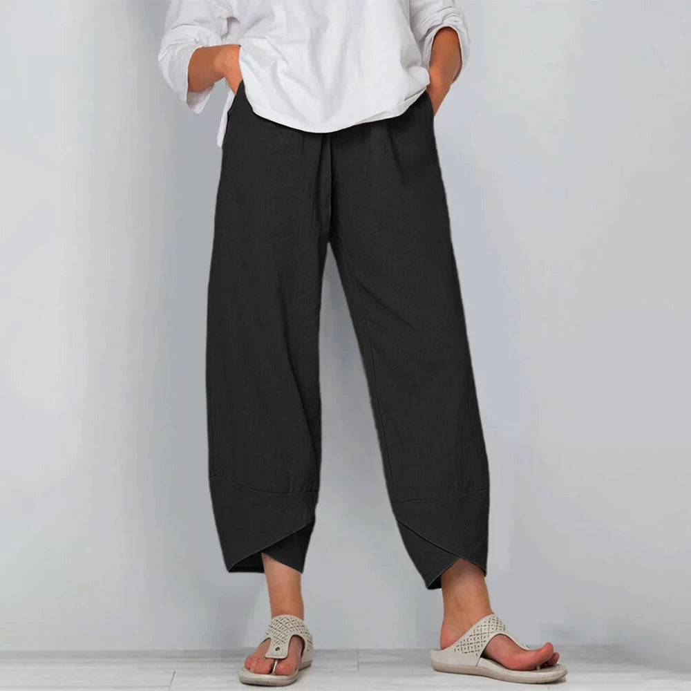 Damen Weite 7/8-Hose mit Ballon-Bein - weitere Ansicht