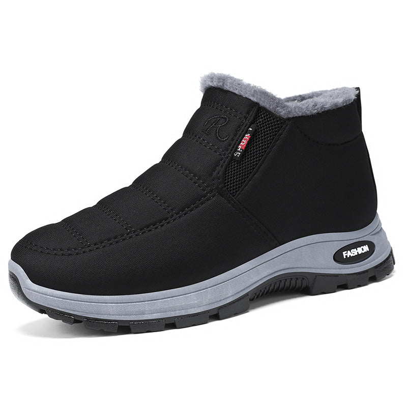 Boots mit Futter in Schlupfform für Damen