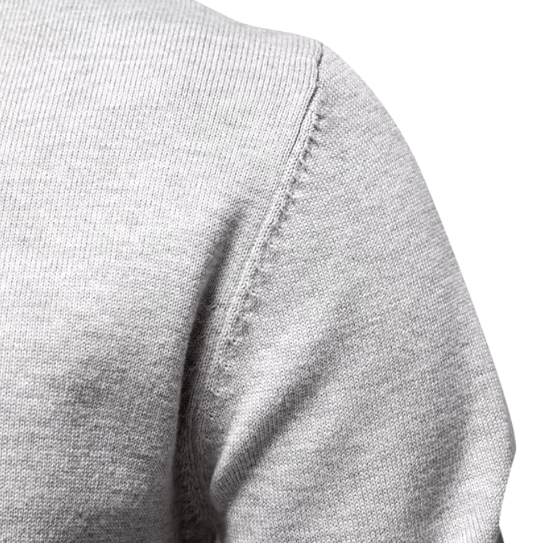 Bayer Modehaus - Herren Pullover mit Troyer-Kragen und Reißverschluss, Feinstrick - Produktbild 14