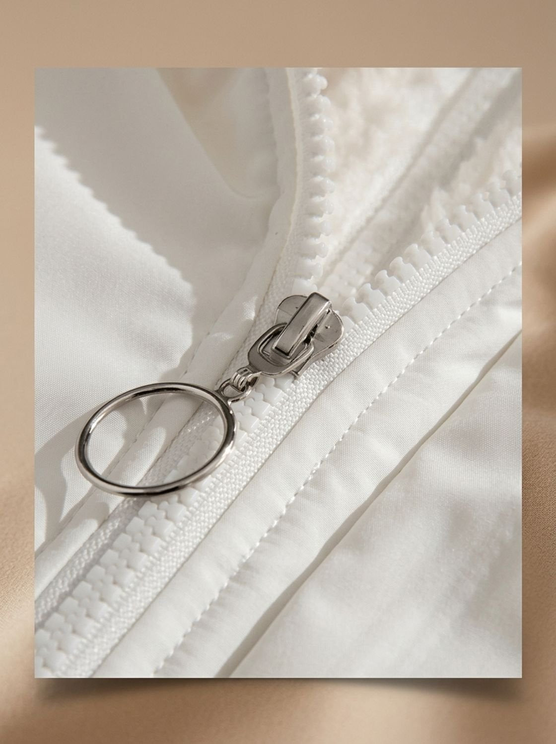 Daunenjacke Damen mit Sherpa-Fleece-Futter und Kapuze, hüftlang