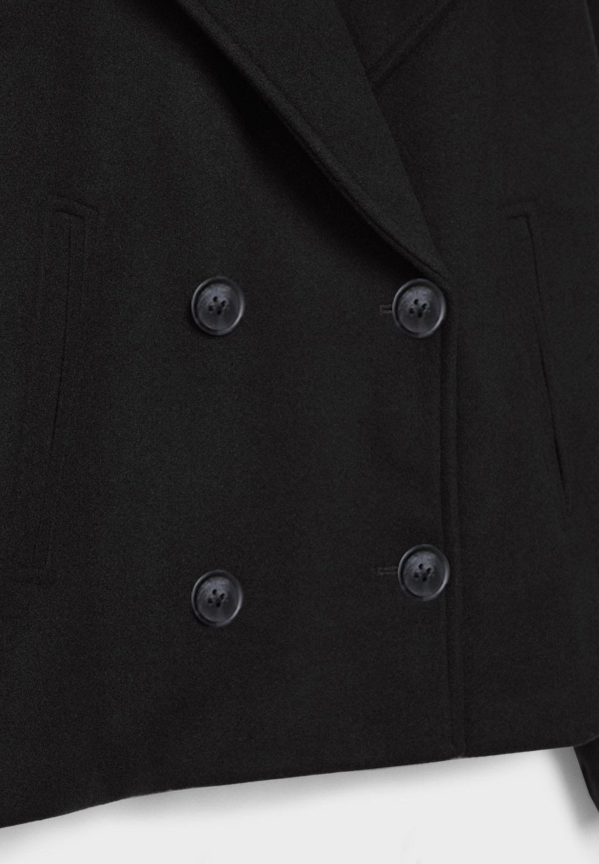 Jacke mit Kurzschnitt und Reverskragen für Damen