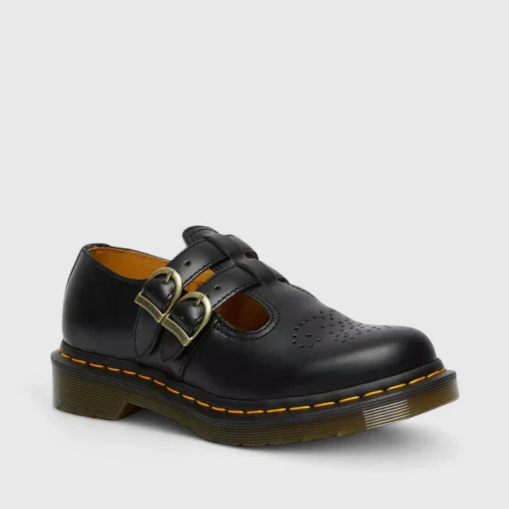 Mary Jane Schuhe mit Herzlochung und Schnallen für Damen