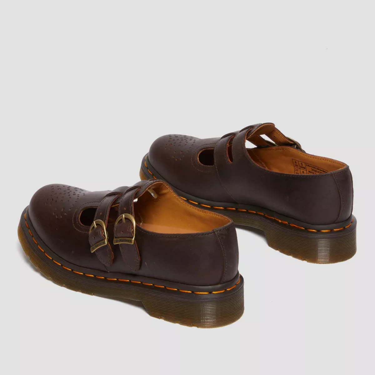 Mary Jane Schuhe mit Herzlochung und Schnallen für Damen