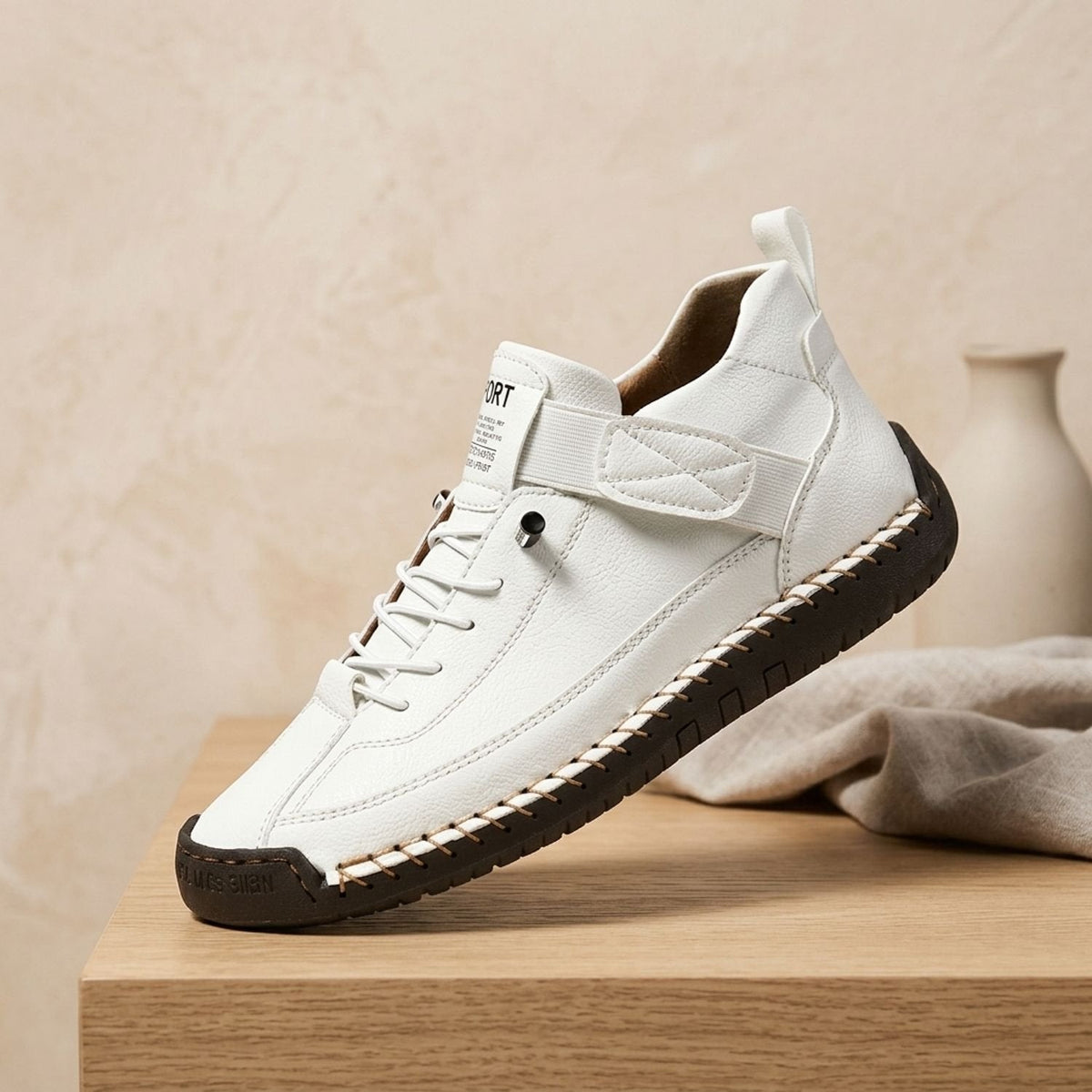 Orthopädische Schuhe Damen leicht mit breiter Zehenbox, Sneaker