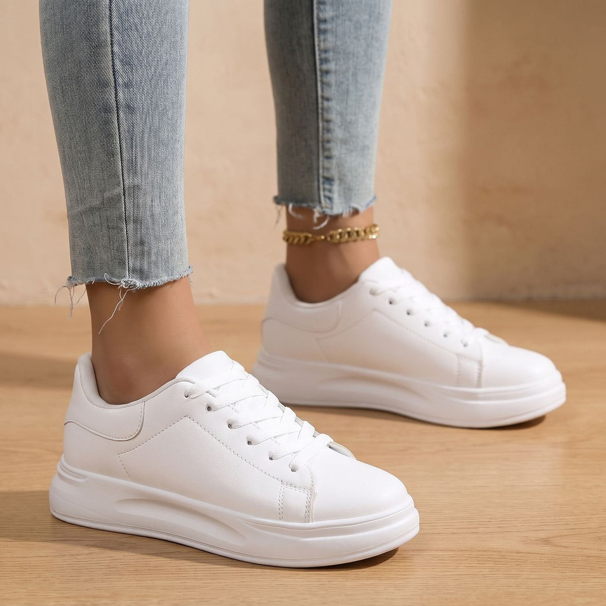 Orthopädische Schuhe Damen mit Fußgewölbestütze und Dämpfung, Sneaker
