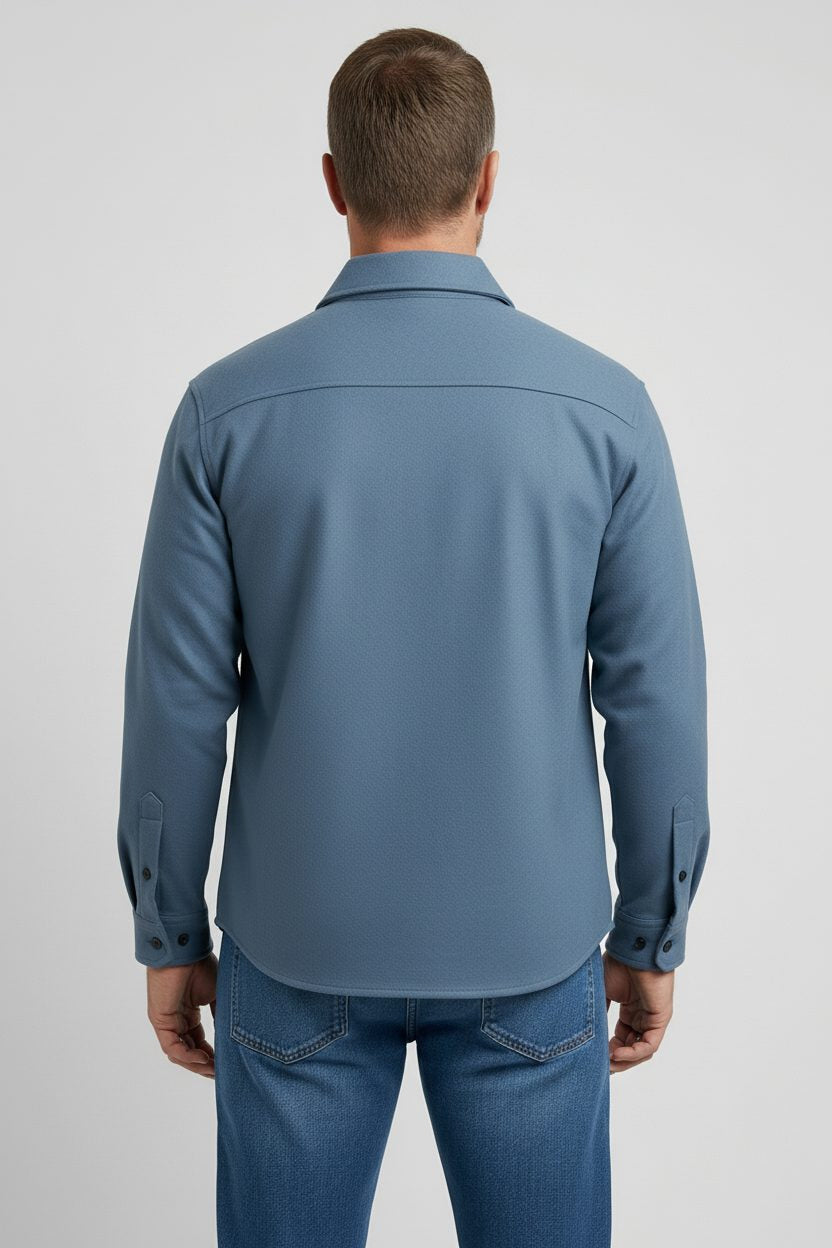 Overshirt mit Brusttaschen und Knopfleiste für Herren