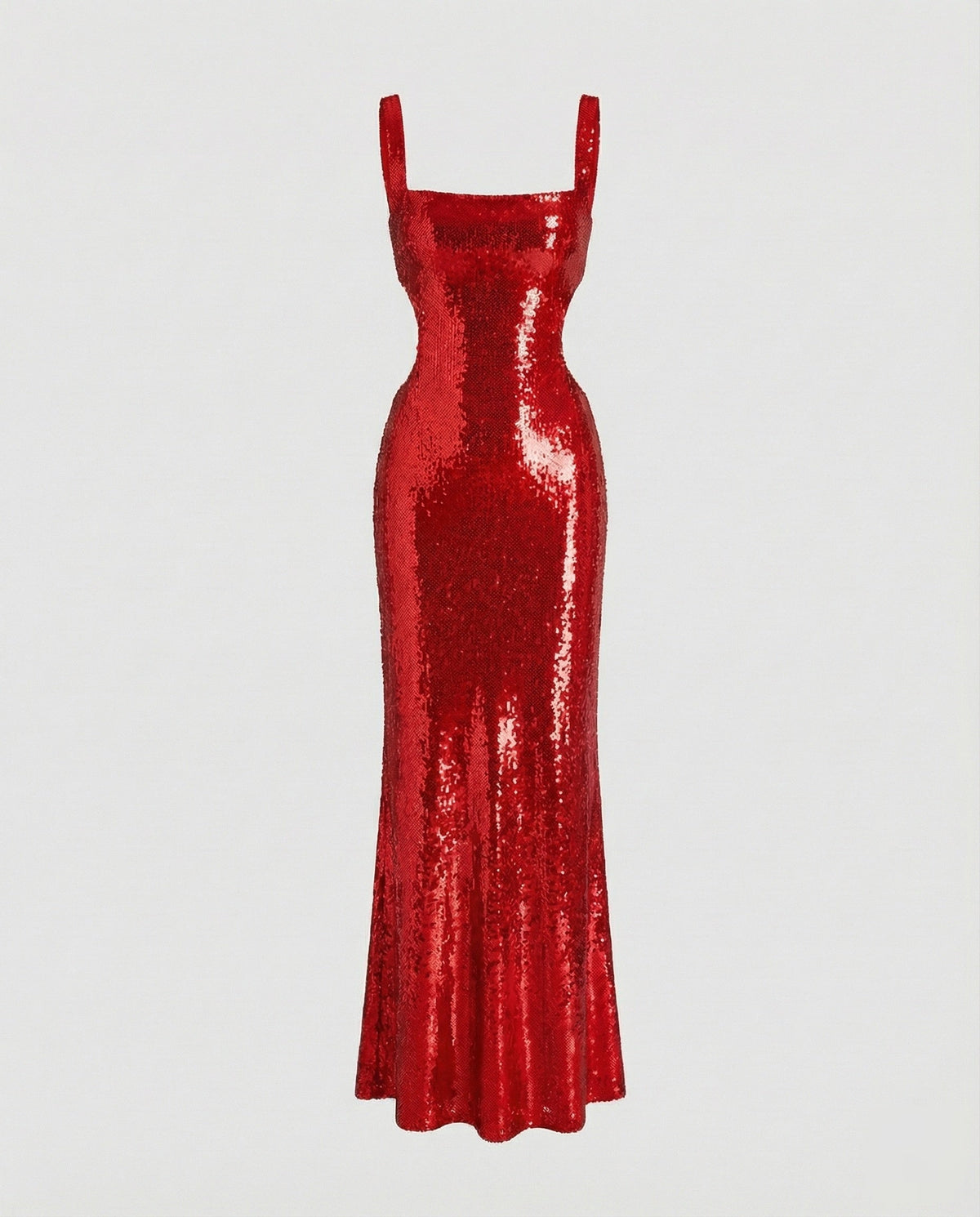 Pailletten Kleid mit Taillierung und Cut-Outs für Damen