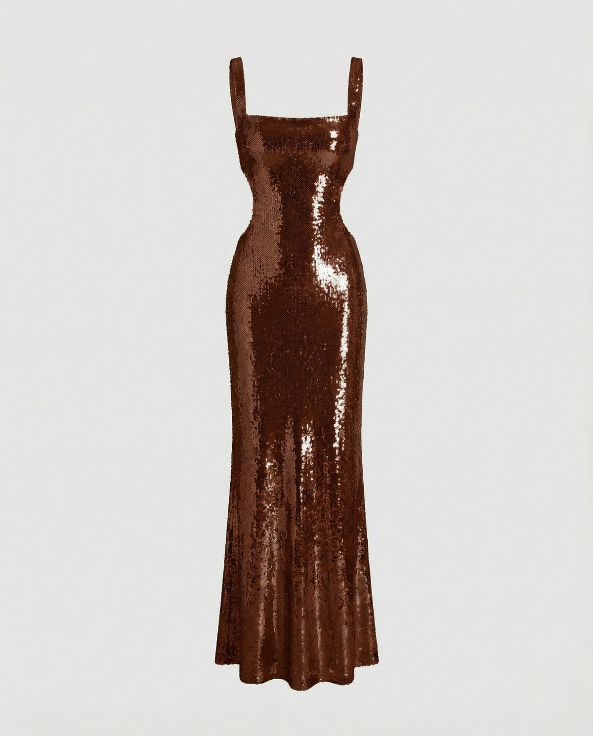 Pailletten Kleid mit Taillierung und Cut-Outs für Damen