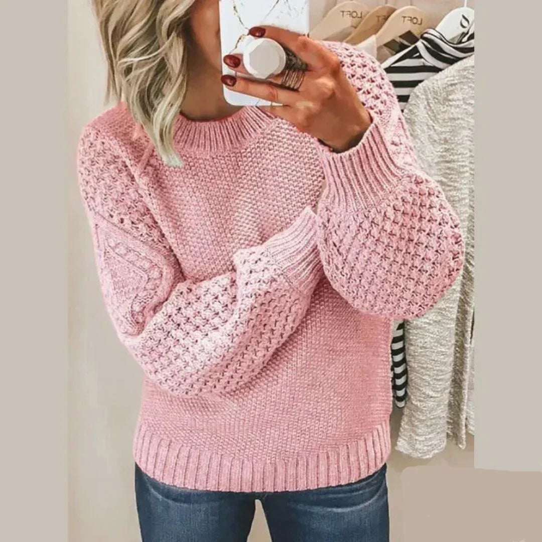 Pullis Damen Pullover in weichem Material mit lockerer Passform