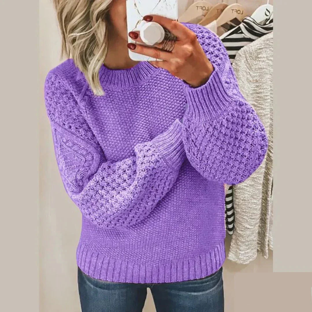 Pullis Damen Pullover in weichem Material mit lockerer Passform