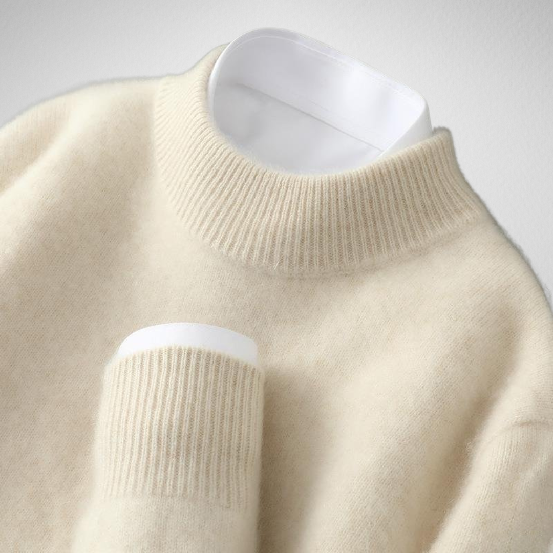 Pullis Damen Strickpullover mit Rundhals und lockerer Passform