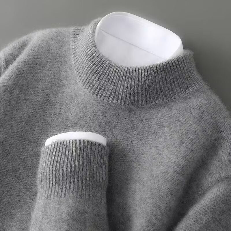 Pullis Damen Strickpullover mit Rundhals und lockerer Passform