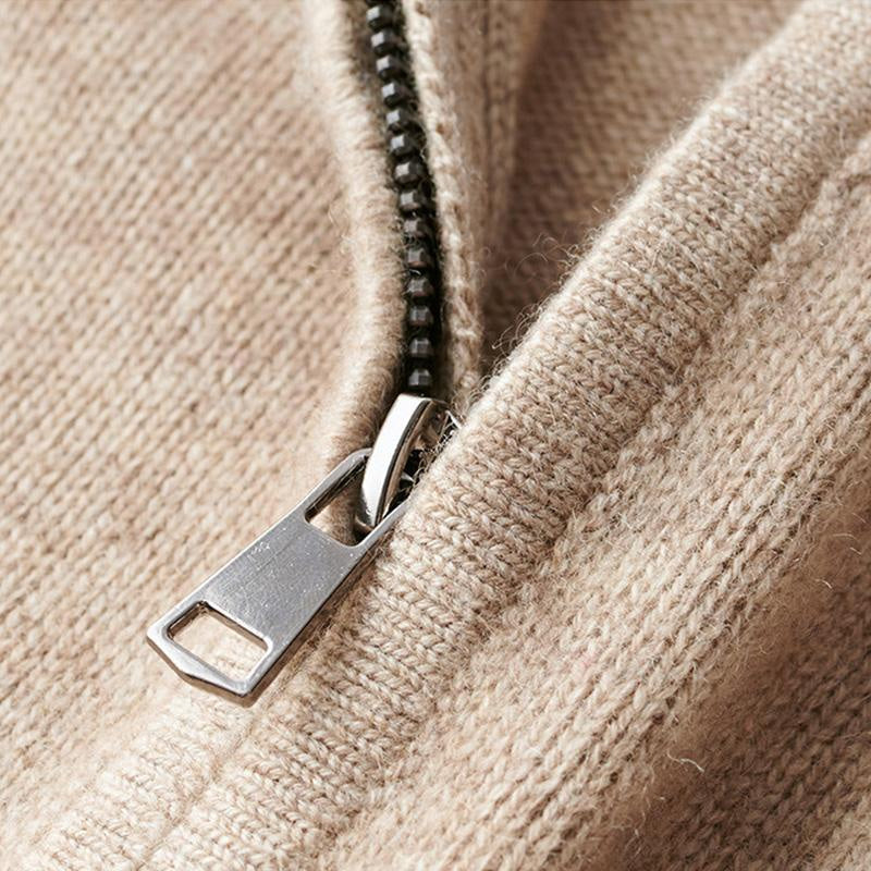 Pullover mit Half-Zip-Kragen und langen Ärmeln für Herren - Ansicht 7