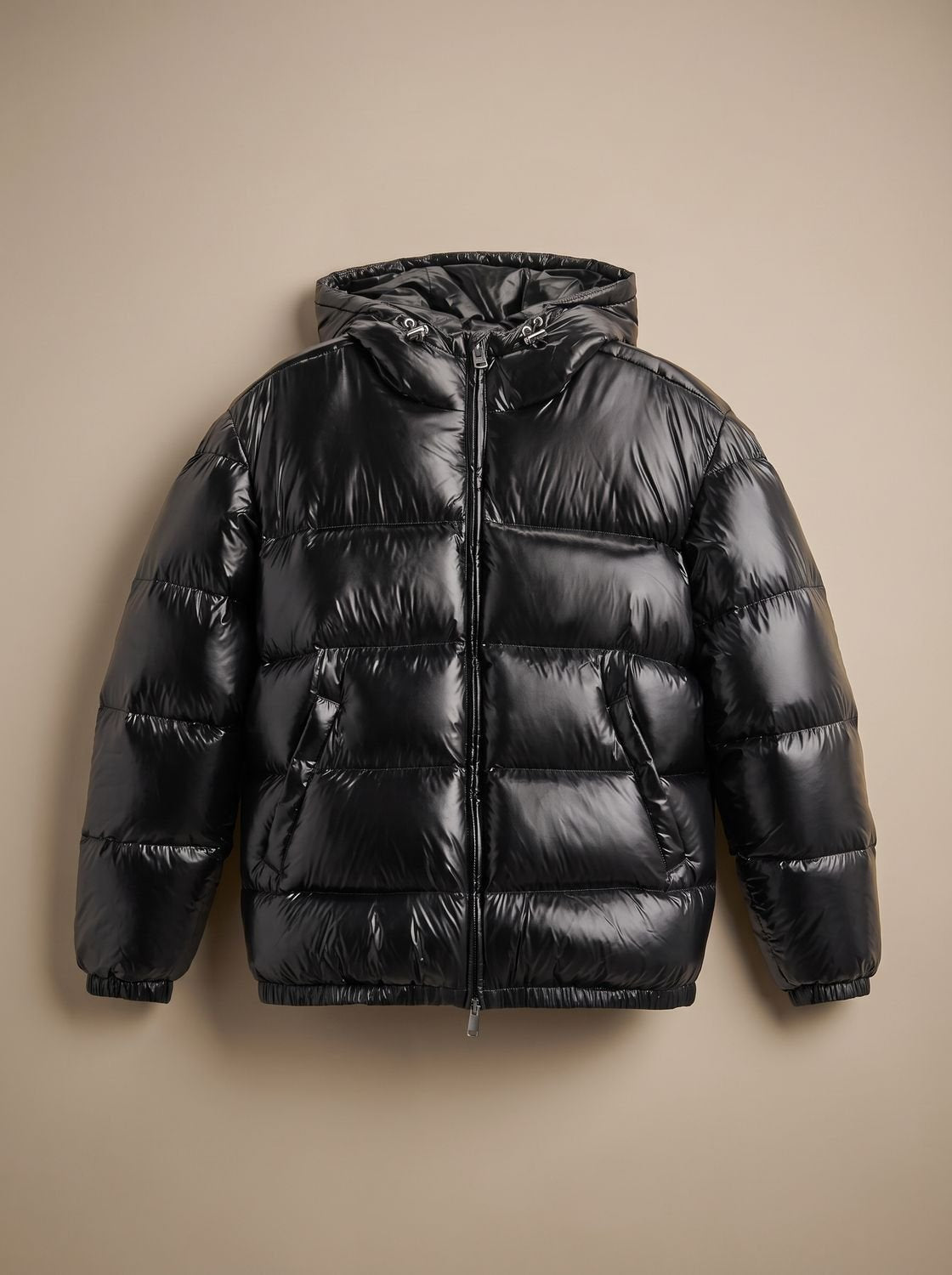 Steppjacke Herren mit Daunenfüllung, wasserabweisend und hüftlang