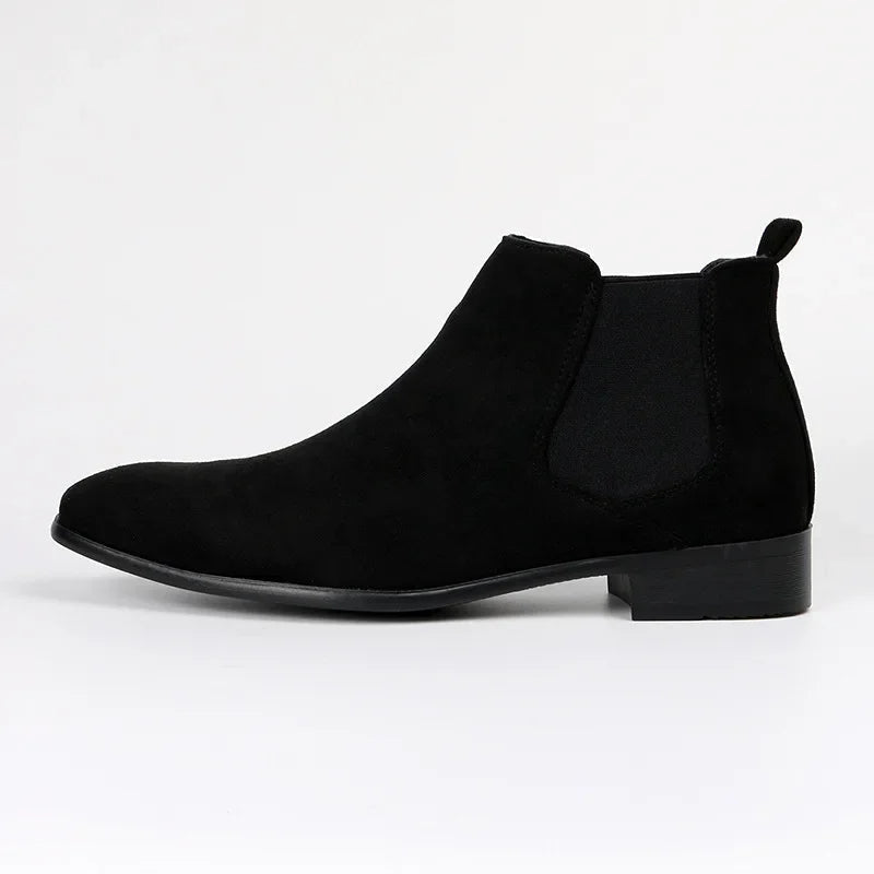 Stiefelett Herren Chelsea Boots knöchelhoch zum Hineinschlüpfen