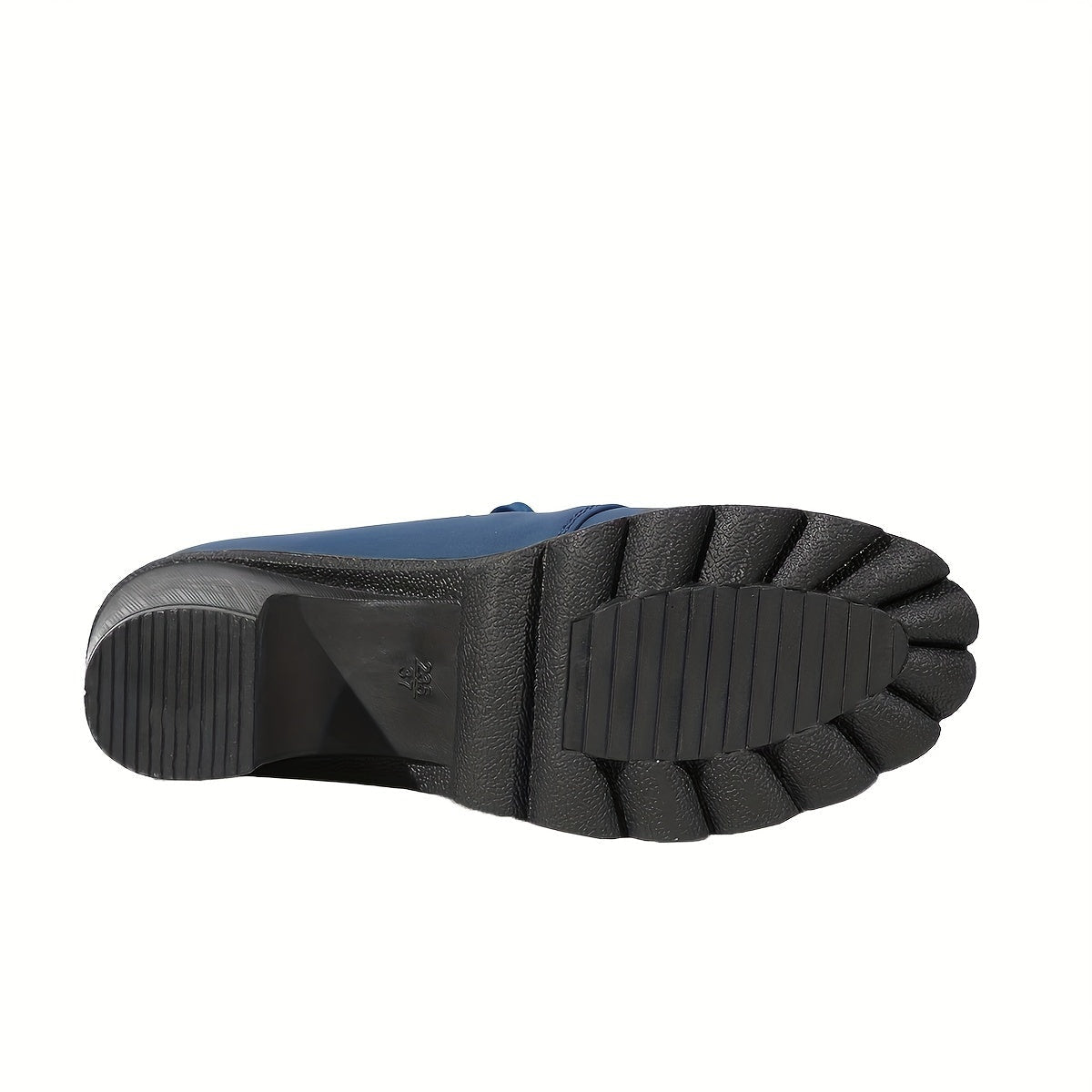 Stiefeletten Damen mit Blockabsatz, Schnürung und Seitenzipper