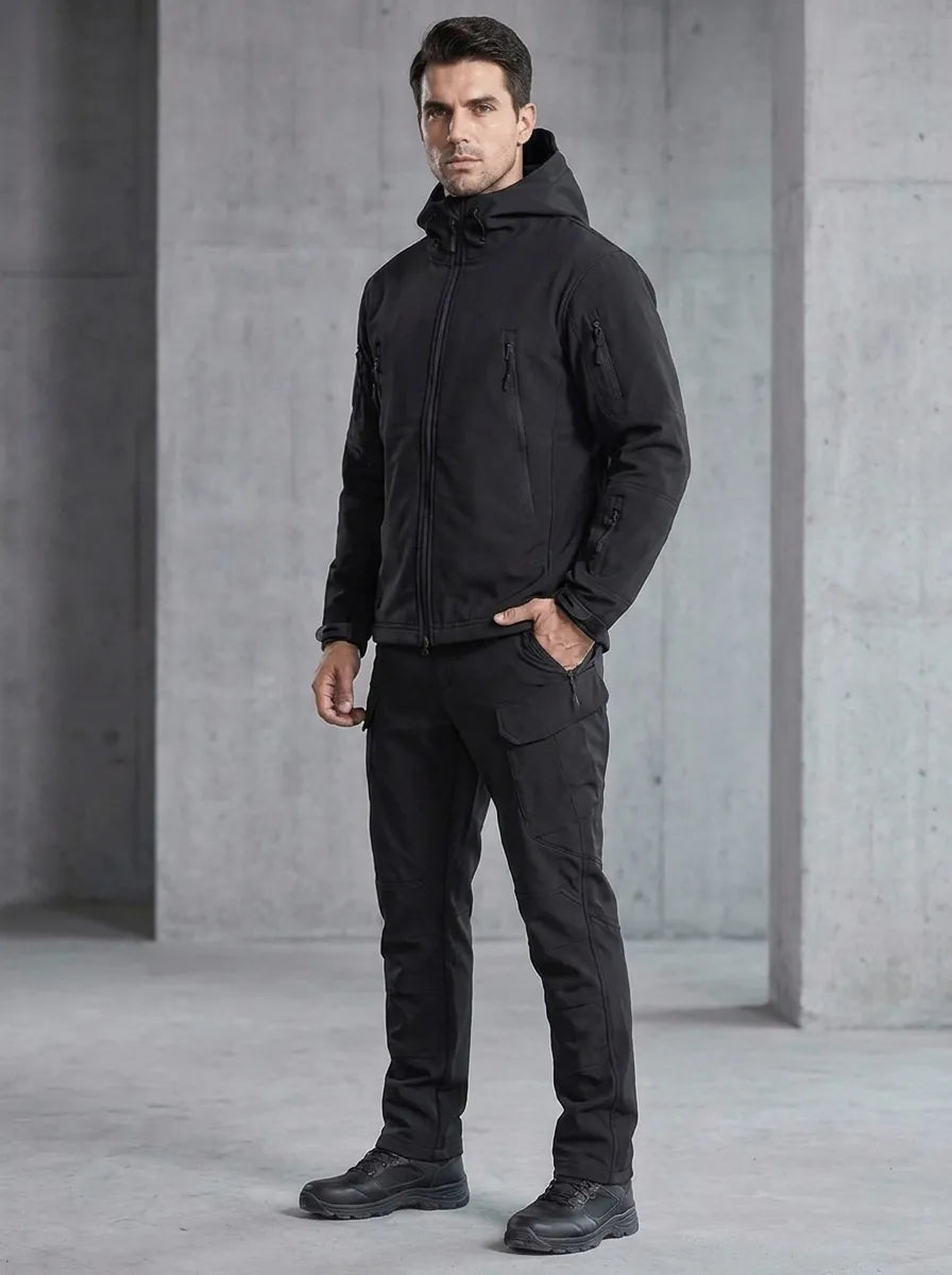 Winterjacke im Set mit langer Hose für Herren - Ansicht 2