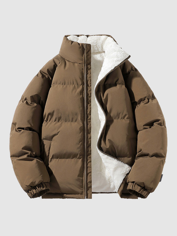 Winterjacke mit Futter und bequemem Schnitt für Herren